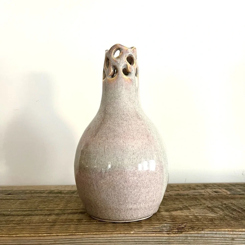 OOAK handmade pottery vase
